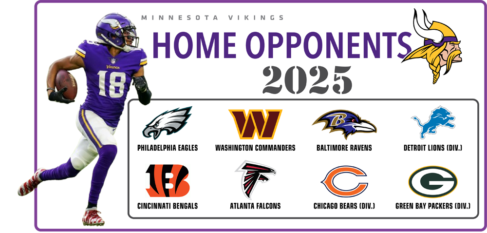 2025 Viking Home Opponents